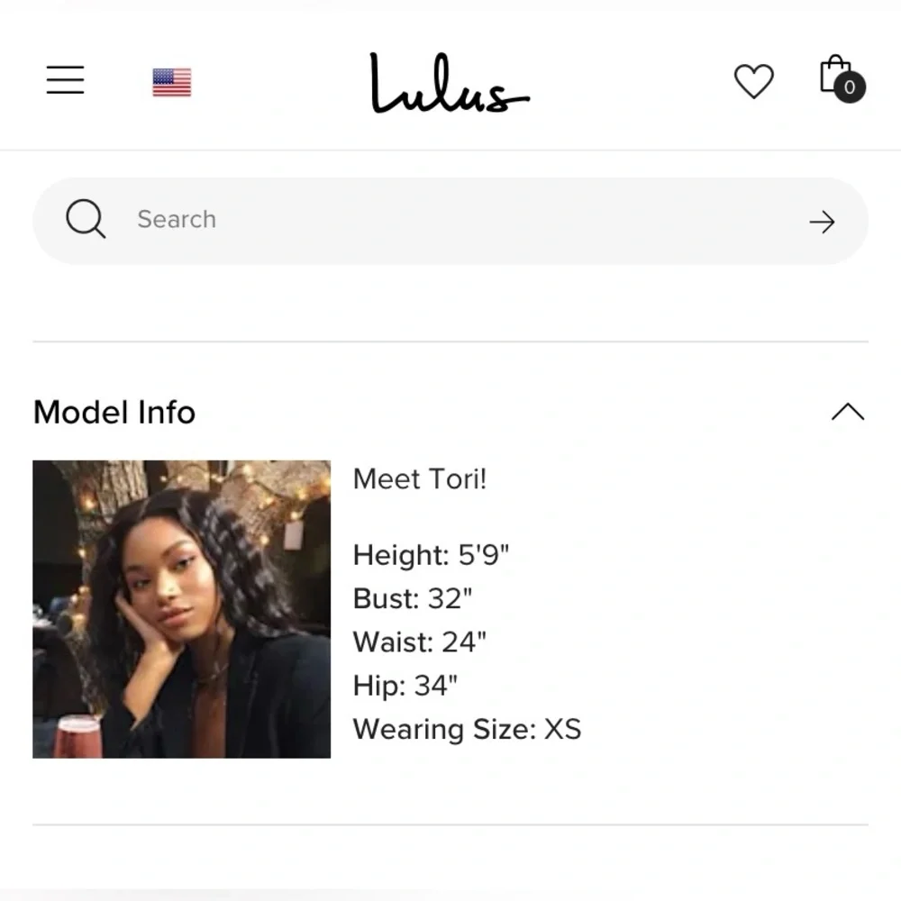 Lulus stunning dark
